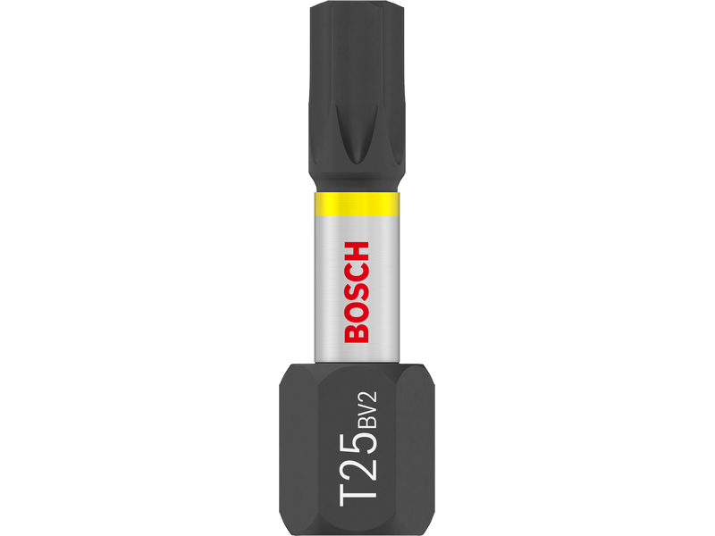 25-delni komplet vijačnih nastavkov Bosch PRO Torx Impact, T25, 25mm, 2607002806